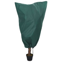 vidaXL Fiberdukar med dragsko 4 st 70 g/m² 0,8x0,8 m