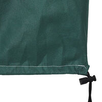 vidaXL Fiberdukar med dragsko 4 st 70 g/m² 0,8x0,8 m