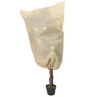 vidaXL Fiberdukar med dragsko 8 st 70 g/m² 0,8x1 m