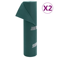 vidaXL Fiberduk 2 rullar 70 g/m² 50x1,6 m
