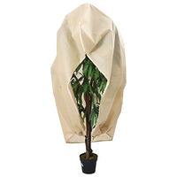vidaXL Fiberdukar med blixtlås 10 st 70 g/m² 3,14x2,5 m