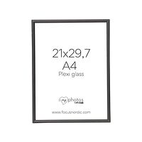 FOCUS Focus Can-Can Aluminium Black 21x29,7 (A4) Plexi