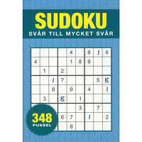 Barthelson Förlag Sudoku : svår till mycket svår (häftad)