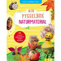 Stevali Min pysselbok naturmaterial (inbunden)