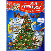 Lena Steinfeld Min pysselbok : vinterkul knep och knåp Med stickers (häftad)