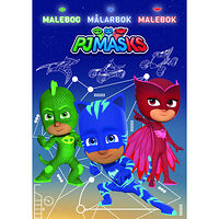 Karrusel Forlag Cargo Int Aps PJ Masks Målarbok (häftad)