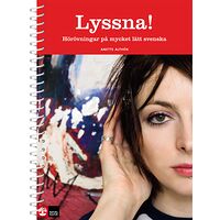 Anette Althén Lyssna! Hörövningar på mycket lätt svenska med cd