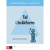 Ingrid Olsson Intensivträning matematik åk 4-6 Tal i bråkform Elvhäfte (häftad)