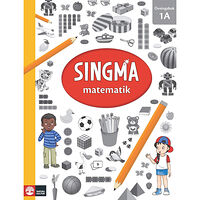 Pia Agardh Singma matematik 1A Övningsbok (inbunden)