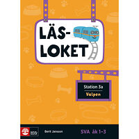 Berit Jansson Läsloket åk 1-3 Station 3a Valpen (häftad)