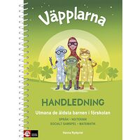 Hanna Rydqvist Väpplarna Handledning med lärarwebb : utmana de äldsta barnen i förskolan (bok, spiral)