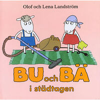 Olof Landström Bu och Bä i städtagen (bok, kartonnage)