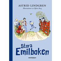 Astrid Lindgren Stora Emilboken (bok, halvklotband)
