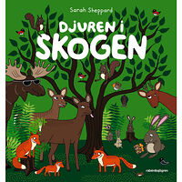 Rabén & Sjögren Djuren i skogen (bok, kartonnage)