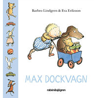 Barbro Lindgren Max dockvagn (bok, board book)