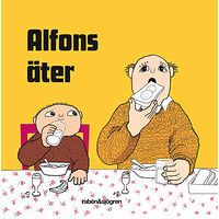 Rabén & Sjögren Alfons äter (bok, board book)