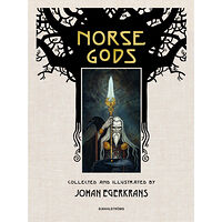 Johan Egerkrans Norse gods (bok, klotband, eng)