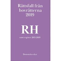 Norstedts Juridik Rättsfall från hovrätterna. Årsbok 2019 (RH) (häftad)