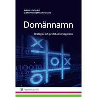 Malin Forsman Domännamn : strategier och juridiska överväganden (häftad)