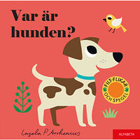 Ingela P Arrhenius Var är hunden? (bok, board book)