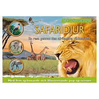 Barbara Taylor 3D-utforskaren : Safaridjur (bok, kartonnage)