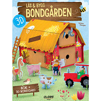 Globe förlaget Läs & bygg Bondgården (bok, board book)