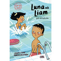 Malin Stehn Luna och Liam på simskola (inbunden)