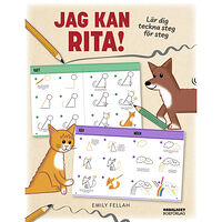 Emily Fellah Jag kan rita! : lär dig teckna steg för steg (bok, danskt band)