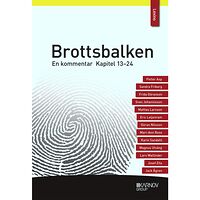 Karnov Group Brottsbalken : en kommentar. Kapitel 13–24 (del 2) (häftad)