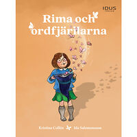 Kristina Collén Rima och ordfjärilarna (bok, kartonnage)