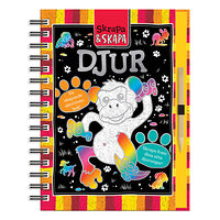 Malin Barthelson Djur : en skapande aktivitetsbok (bok, spiral)