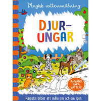 Barthelson Förlag Magisk vattenmålning. Djurungar (bok, spiral)