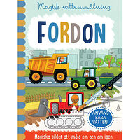 Barthelson Förlag Magisk vattenmålning. Fordon (bok, spiral)