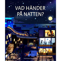 Laura Cowan Vad händer på natten? (bok, kartonnage)