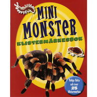 Läsförlaget Mini monster klistermärkesbok (häftad)