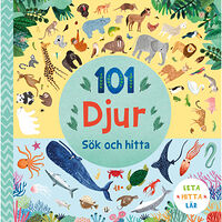 Rebecca Jones 101 djur : sök och hitta (bok, board book)