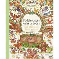 Rachel Piercey Födelsedagskalas i skogen med Björn och hans vänner (inbunden)