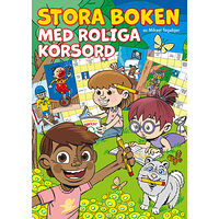 Mikael Tegebjer Stora boken med roliga korsord (häftad)