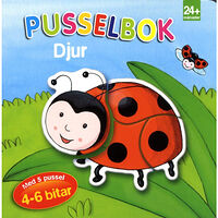 Stevali Pusselbok djur (bok, board book)