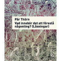 Pär Thörn Vad innebär det att föreslå något? (Låsningar) (häftad)