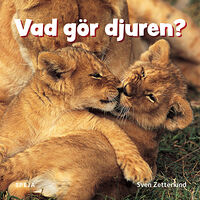 Sven Zetterlund Vad gör djuren? (bok, board book)