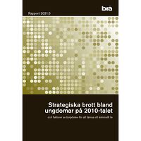 Norstedts Juridik Strategiska brott bland unga på 2010-talet : och faktorer av betydelse för att lämna ett kriminellt liv (häftad)