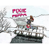 Sebastian Matar Pixie och Pappa i snöyran (bok, kartonnage)