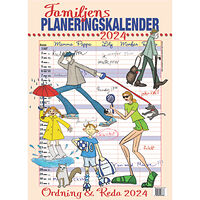 Livsenergi Familjens Planeringskalender 2024 (bok, spiral)