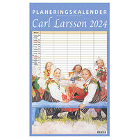 Livsenergi Carl Larsson Planeringskalender 2024 (bok, spiral)