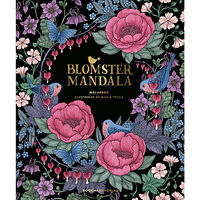 Maria Trolle Blomstermandala : målarbok (bok, kartonnage)