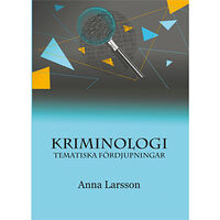 Anna Larsson Kriminologi : tematiska fördjupningar (bok, storpocket)