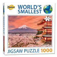 Frogs and Dogs Pussel 1000bit World's Smallest Mount Fuji