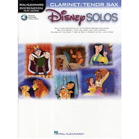 Notfabriken Disney solos clarinet + cd (häftad, eng)