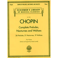 Notfabriken Frederic Chopin - Complete Preludes, Nocturnes and Waltzes (häftad, eng)